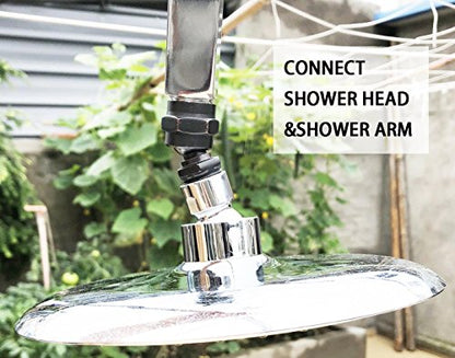 shower head Swivel ball adapter,hand shower rotate povit shower arm extension connector,ORB/oil rubbed bronze