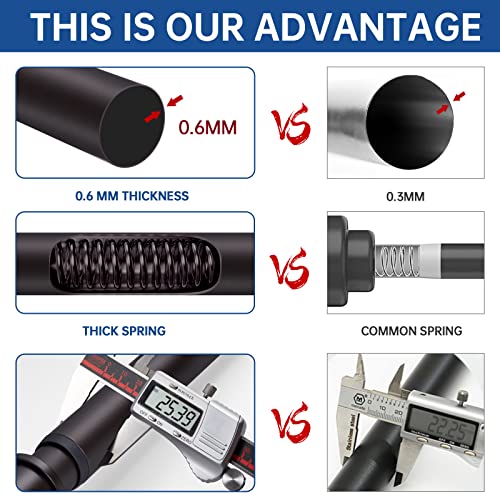 Industrial Shower Curtain Rod - 2-in-1 Design Tension Curtain Rod - Never Rust Non-Slip 43 to 72 Inch Stainless Steel, Bronze Window Curtain Rod - color: Bronze, size: 43-72 Inches
