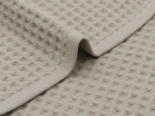 Mia'sDream Cotton Waffle Wash Cloths, 6 Pack, 13" x 13", Khaki | Soft Washcloths,Thin Wash Cloths For Showering Face, Quick Drying Face Cloths, Small Hand Towels for Bathroom & Kitchen - color: Khaki (Washcloth: 13" X 13")