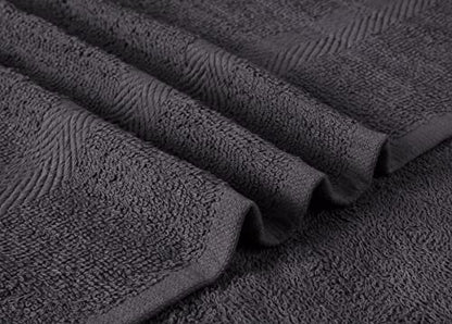 Towel and Linen Mart 100% Cotton 6 Pack Bath Towel Set, Quick Dry, Super Absorbent, Light Weight, Soft, (27 x 54 Pack of 6) Beige, White, Grey, Sky Blue, SAGE Green, Navy - color: Beige , White , Grey , Sky Blue , Sage Green , Navy, size: 27 x 54 6 pack