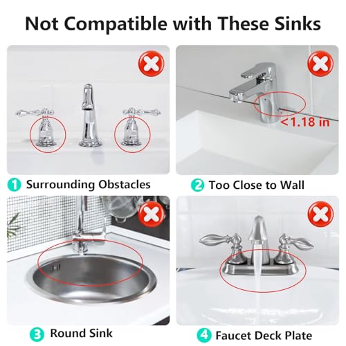 17.7'' Faucet Mat for Kitchen Sink [5°Slope Fast Self-draining] Kitchen Sink Splash Guard Silicone Sink Faucet Mat Splash Guard Kitchen Sink Area Tidy Splash Faucet Guard Draining Mat-Light Gray - color: Light Gray, size: 17.7" x 5.5"