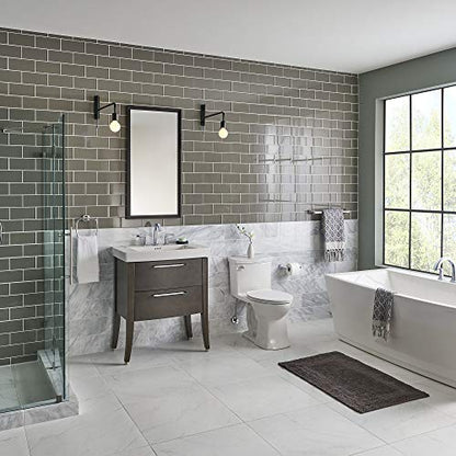 American Standard 7353801.002, Townsend 8-Inch Widespread 2-Handle Bathroom Faucet for Bathroom Sink, 1.2 GPM, Chrome - color: Polished Chrome
