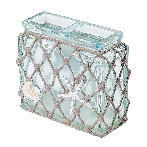 Avanti Linens - Toothbrush Holder, Coastal Home Decor, Seaglass - size: Toothbrush Holder