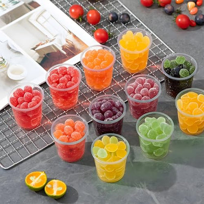 SIUQ 600 Pack 3 oz Clear Plastic Cups, Disposable Bathroom Mouthwash Cups | Small Plastic Drinking Cup for Ice Tea, Tasting, Party, Picnic, BBQ, Travel and Event - style: 3 oz-600pack