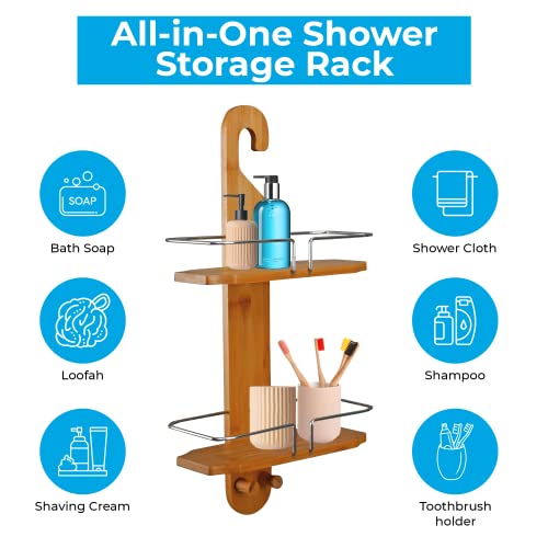 Blue Canyon Bambus II Shower Caddy