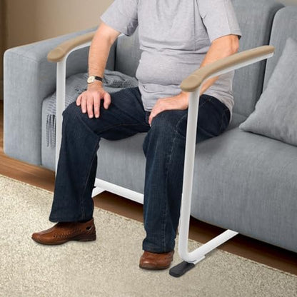 Chair Stand Assist Stand Up Aid for Elderly, Standing Aid Mobility Support Frame, Lift Assist Handle for Sofa and Chair, Freestanding Toilet Safety Rail Support Bar for Seniors Pregnant Disabled