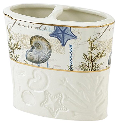 Avanti Linens - Toothbrush Holder, Countertop Accessories, Bathroom Home Decor (Antigua Collection) - size: Toothbrush Holder