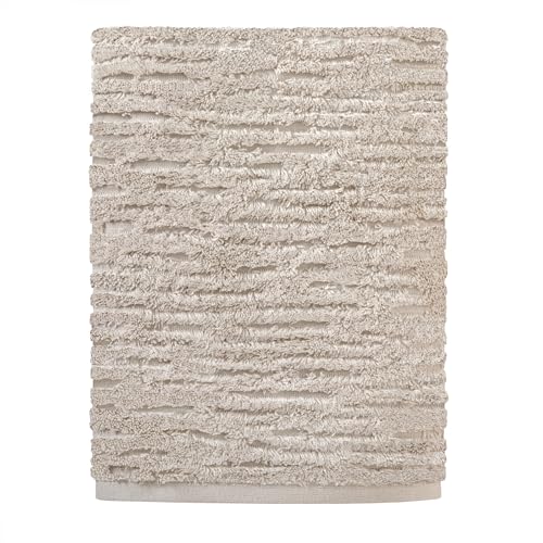SKL Home CloudSoft Cotton Luxury Bath Towel, Oatmeal - color: Oatmeal, style: Bath Towel