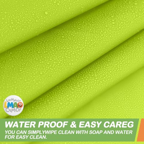 2 Pack | Light Green Plastic Shower Curtain Or Liner, 72x72 Inch Lightweight Plastic Bathroom Shower Showroom Inner Curtain with Rustproof Metal Grommet Holes and Weighted Magnets - color: Green