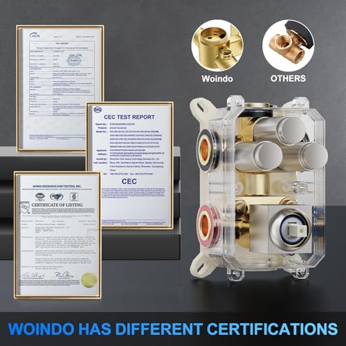 Shower Faucet Set, 12" Ceiling Mount Rainfall Shower System with 2 Rain Shower Head and Multi-function Handheld Head Push Button Diverter Shower Faucet Trim Kit (12", Brushed Nickel) - color: Brushed Nickel, style: 12"-Ceiling-01
