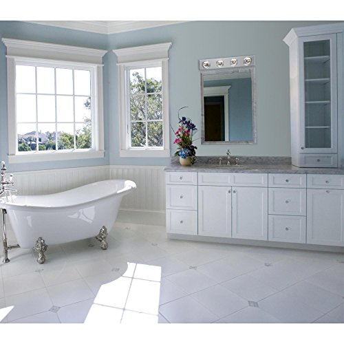 Westinghouse 6641100 Four-Light Bath Bar, Chrome - color: Chrome, size: 4-Light