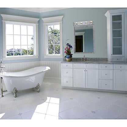 Westinghouse 6641100 Four-Light Bath Bar, Chrome - color: Chrome, size: 4-Light