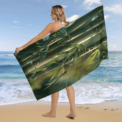 Tree Bamboo Soft Absorbent Bath Towel,Hand Towel Oversized Bathroom Essential,Gym Towels for Body,Sport,Yoga,SPA,Fitness160x80cm - size: 160x80cm