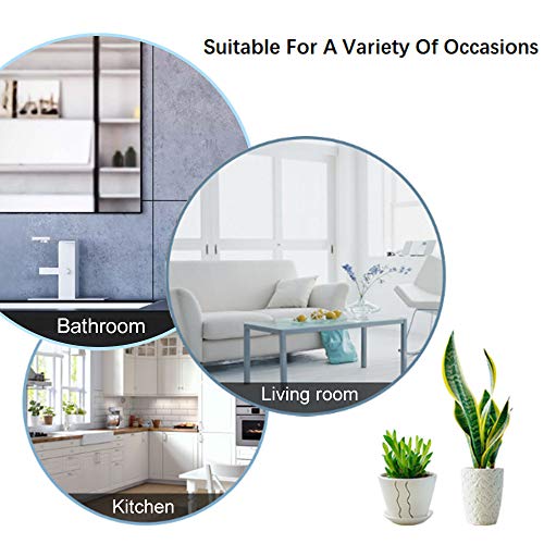 NearMoon Self Adhesive Bathroom Towel Bar- Stainless Steel Bath Wall Shelf Rack Hanging Towel Stick On Sticky Hanger Contemporary Style, NO Drilling (1 Pack, Brushed Nickel, 16-Inch Towel Rack) - color: Brushed Nickel, size: 16-Inch