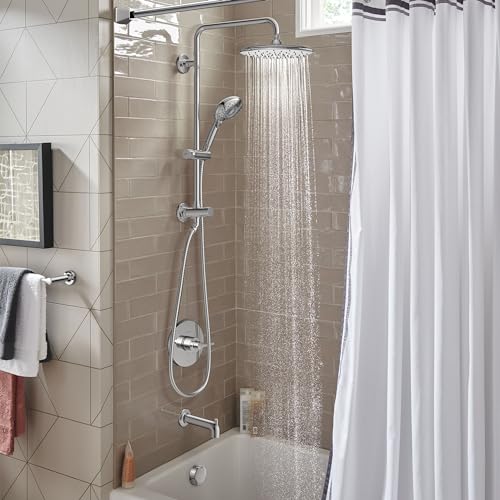American Standard 24" Spectra Versa Shower System, Rain Head, Chrome - color: Polished Chrome