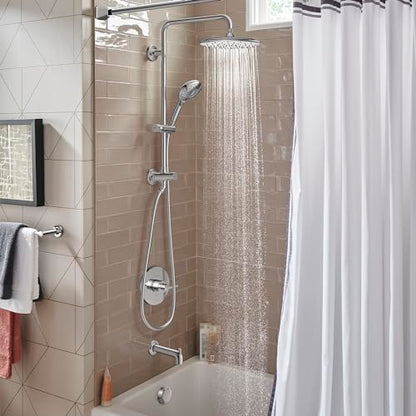 American Standard 24" Spectra Versa Shower System, Rain Head, Chrome - color: Polished Chrome