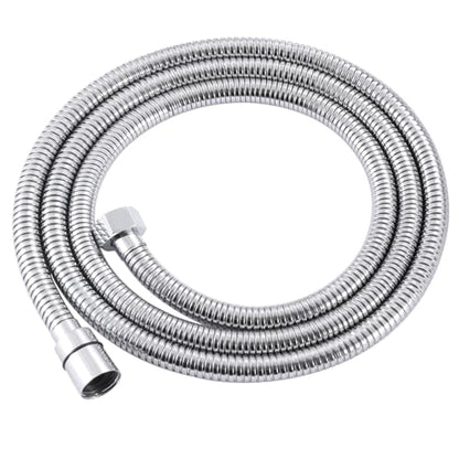 71 Inch Metal Shower Head Hose, Bathroom Handheld Shower Head Extra Long Hose Extension, Anti-Twist Flexible - Polished Chrome - color: Polished Chrome