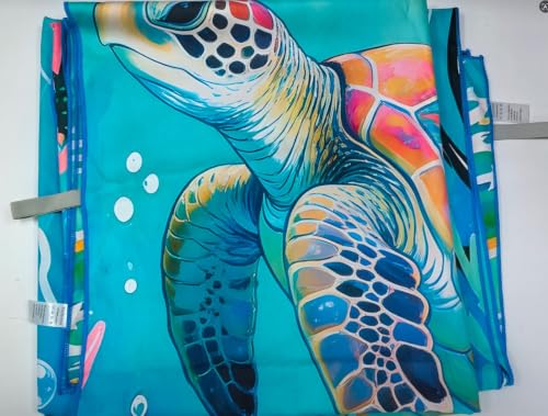 Beach Towels Oversized Microfiber Ocean Themed Quick Dry | microfiber, 35x70 inch, set of 2, quick dry, tropical fish design, for pool and beach, sand free, soft and lightweight - color: Whale