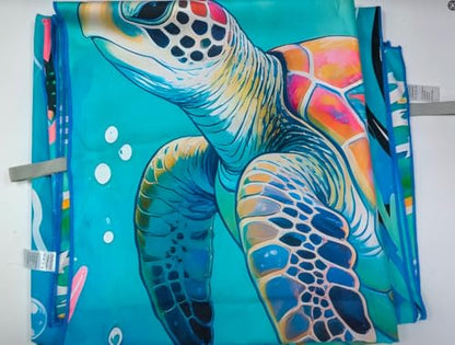 Beach Towels Oversized Microfiber Ocean Themed Quick Dry | microfiber, 35x70 inch, set of 2, quick dry, tropical fish design, for pool and beach, sand free, soft and lightweight - color: Whale