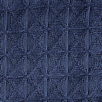 UCHINO Waffle Twist Cotton Hand Towel Absorbent Quick Dry 20x30 Indigo 1 Pc - color: Indigo, size: Hand Towel