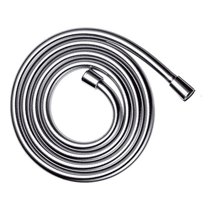 59 Inch Shower Hose Replacement, Chrome PVC, Fits G1/2 Standard Interface, High Pressure, 360 Rotation, 1.5m Length, 1 Pack - color: PVC Chrome