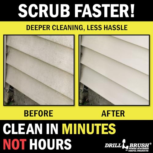 Car Detailing Drill Brushes - Crevice Cleaning Brushes for Household Use | Narrow Gap Cleaner Brush - Concrete Scrubbing Tool - Crevice Brush for Drill - Window Track Cleaning Tools - Gap Cleaner Kit - color: White, Red, Blue