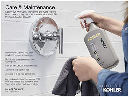 KOHLER K76471-G-BL Awaken 1.75 GPM Retrofit Shower - Includes Shower Head, Hand Shower, Slide Bar and Hose, Matte Black - color: Matte Black