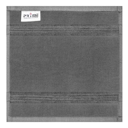 Ultra Soft Luxury Bamboo Viscose Cotton Bath Towel Set 8 Piece Towels 600 GSM 2 Bath Towels 2 Hand Towels and 4 Washcloths (Dark Grey, 8) - color: Dark Grey