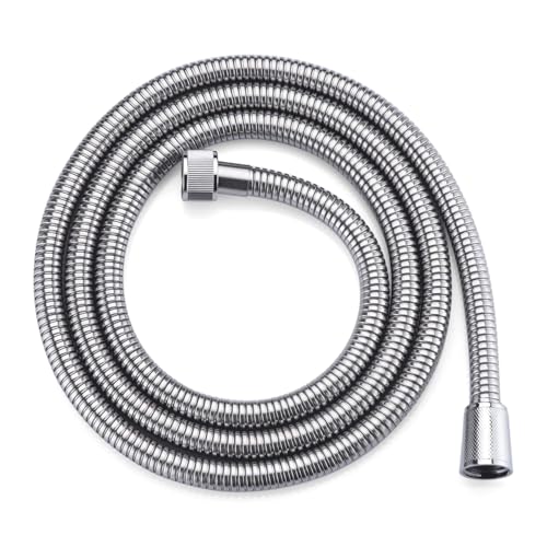 71 inches Shower Hose Extra Long Handheld Shower Head Hose Extension Replacement, Brushed Nickel, Stainless Steel
