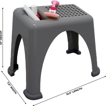 Easy Reach Foot Rest for Shower & Pedicures – Non-Slip Shaving Stool