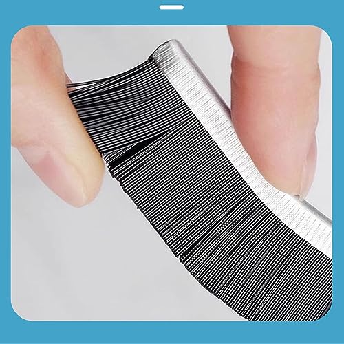 Crevice Cleaning Brush Set, Hard Bristle Gap Cleaning Tool, Ultra-Fine Nylon Deep Scrub Brushes for Window Tracks, Bathroom Grout, Sliding Doors & Sink Detailing,6-Pack