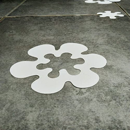 COMPAC HOME Select Safe-T-Shapes, Large, White Daisy 14 Count (Pack of 2) - size: Large (Pack of 2)