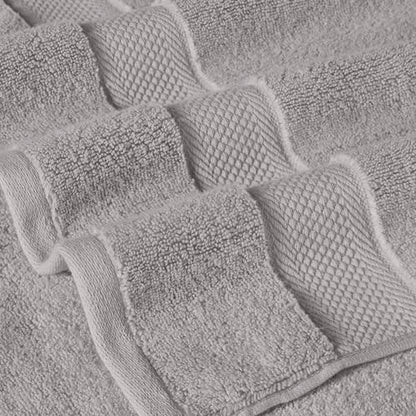 Modern Threads Luxury 6-Piece Quick-Dry Towel Set – Plush & Ultra-Absorbent for Spa-Like Experience, Stone - color: Stone
