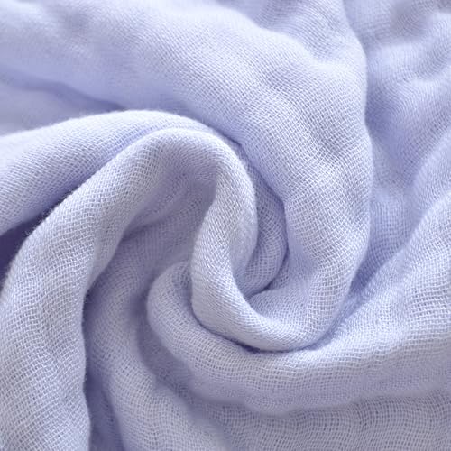 Baby Washcloths, Soft Absorbent Cotton Burp Cloths, Burping Cloth for Newborn Sensitive Skin,12x12 inches, 6 Pack (Blue,Green,Purple) - color: Blue,green,purple