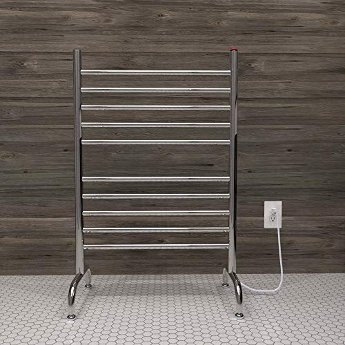 Amba SAFSP-24 Solo 24" Freestanding 10 Bar Towel Warmer in Polished