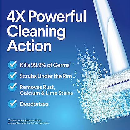 Clorox ToiletWand Disposable Toilet Cleaner Refills, Rainforest Rush Scent, 30 Count, Kills 99.9% of Germs, Touch-Free Toilet Cleaning