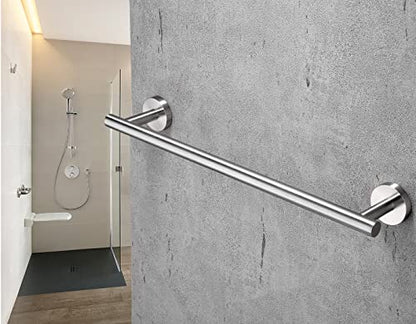 16 Inch Towel Bar 2 Pack for Bathroom 9/12/16/24/28/33 Inch Kitchen Hand Towel Holder Brushed Nickel Stainless Steel 304 RUSTPROOF Wall Mount Towel Rod 2 of Pack (2, Brushed Nickel, 16 Inch) - color: Brushed Nickel, size: 16 Inch