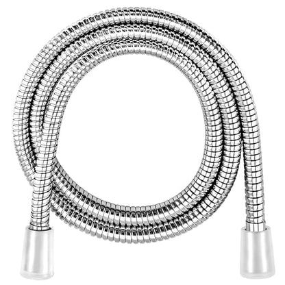 Shower Hose for Handheld Shower Heads,72 inches Stainless Steel Shower Head Hose Replacement, Flexible Hose Extension with Brass Insert and Nut, Anti-Explosion Anti-Kink Leakproof