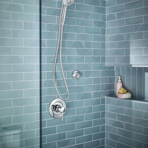 Moen Engage Magnetix Chrome 3.5-Inch Six-Function Detachable Handheld Showerhead with Magnetic Docking System, 26100 - color: Chrome, size: Showerhead