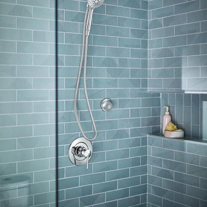 Moen Engage Magnetix Chrome 3.5-Inch Six-Function Detachable Handheld Showerhead with Magnetic Docking System, 26100 - color: Chrome, size: Showerhead