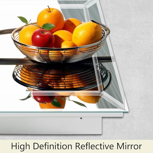 Bathroom Medicine Cabinet with 22x30 Inch Frameless Beveled Edge Mirror, Surface/Recessed Mount Vanity Storage Cabinet for Bathroom/Living Room/Bed Room - size: AL-WF1001-2230