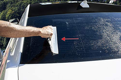 Detailer's Preference Silicone Water Blade Windshield Squeegee for Cars, Streak-Free Drying Tool for Glass, Paint, and Chrome, Flexible Edge for Auto Detailing Professionals, 12.25-Inch (Pack of 2) - size: Standard (Pack of 2)