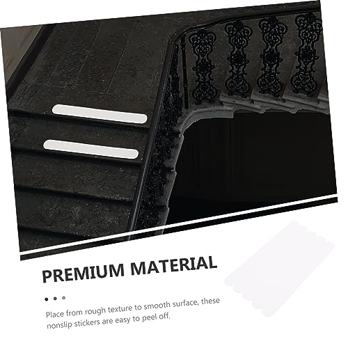 Healifty 20PCS Non-Slip Bathroom Anti-Skid Strips Waterproof Adhesive Shower Stickers for Bathtubs and Stairs High Adhesion Safety Decals to Prevent Slips in Wet Areas