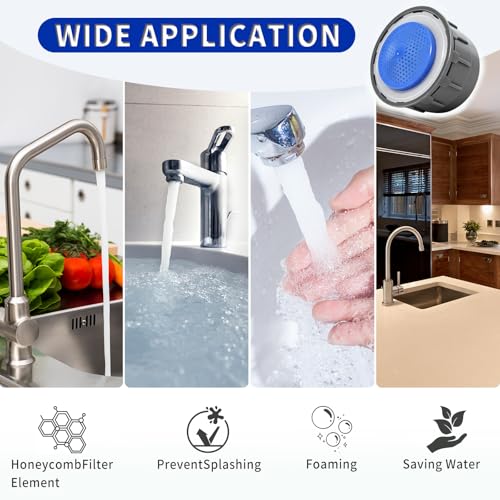 116711 Faucet Aerator 1.5 Gpm for Moen Bathroom Kitchen Sink Inserts Replacement Parts 2 pcs