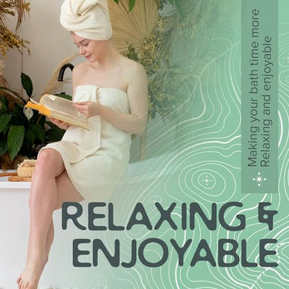 Bathtub Tray - Expandable Bamboo Bathroom Tray for Women and Men - Soap Dish, Book, Phone & Tablet Holder, Wine Glass Slot - Relaxing Bath Caddy for Spa and Shower