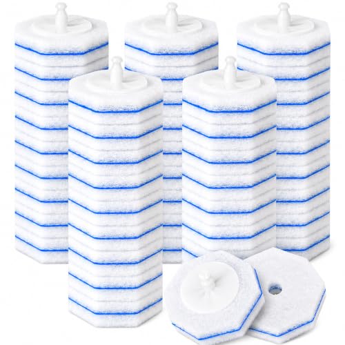 50 Count Toilet Wand Refills Compatible with Clorox Toilet Wand | 3-Layer Toilet Bowl Cleaners & High-Density Toilet Scrubber Refills - No Falling Apart, Instant Foam for Bathroom Cleaning - size: 1 Count (Pack of 50)