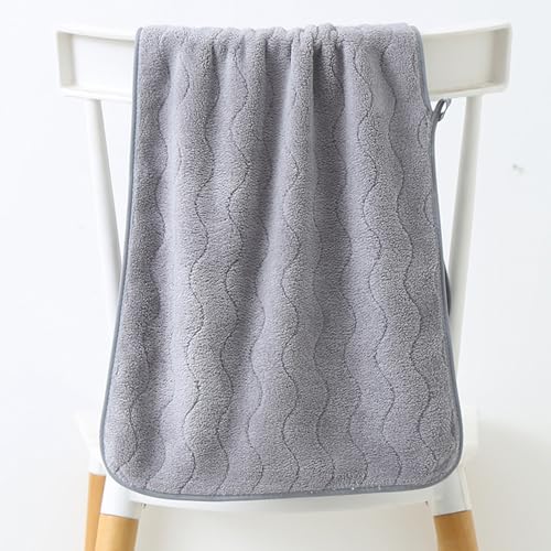 2 Pack Microfiber Towel Set - Quick Drying - Microfiber Velvet Highly Absorbent Towels - Multipurpose Use as Bath Fitness, Bathroom, Shower, Sports, Yoga Towel, 29.5x13.8in