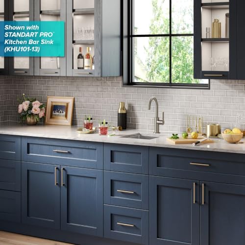 KRAUS Oletto Single Handle Kitchen Bar Faucet in Spot Free Stainless Steel, KPF-2822SFS - color: Spot Free Stainless Steel, style: Bar Faucet