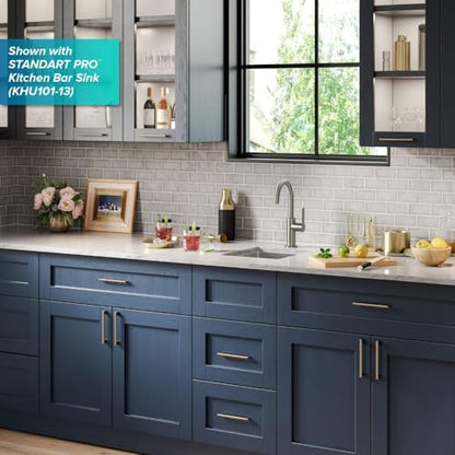 KRAUS Oletto Single Handle Kitchen Bar Faucet in Spot Free Stainless Steel, KPF-2822SFS - color: Spot Free Stainless Steel, style: Bar Faucet