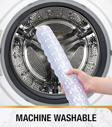 HITSLAM Square Shower Mat, Non Slip PVC Stall Mat, 24"x24", Clear | Power Grip Suction Cups, Center Drain Hole, Built-In Hanging Holes, Machine Washable Bathroom Floor Mat, Soft On Feet - color: Crystal Clear